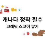 캐나다 정착 필수 크레딧 크로어 쌓기 관련 이미지